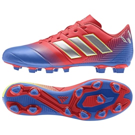 Chuteiras Adidas Nemeziz Messi 18.4 FxG M D97273 multicolorido multicolorido