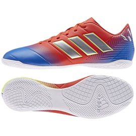 Sapatos de interior adidas Nemeziz Messi 18.4 In M D97264 multicolorido multicolorido