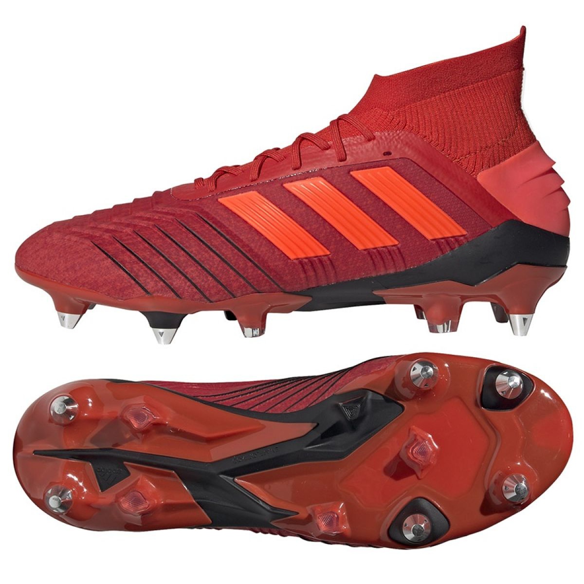 Chuteiras Adidas Predator 19.1 Sg M D98054 vermelho vermelho