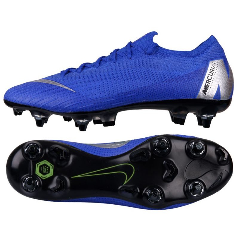 Chuteiras Nike Mercurial Vapor 12 Elite SG Pro AC M AH7381 400 azul
