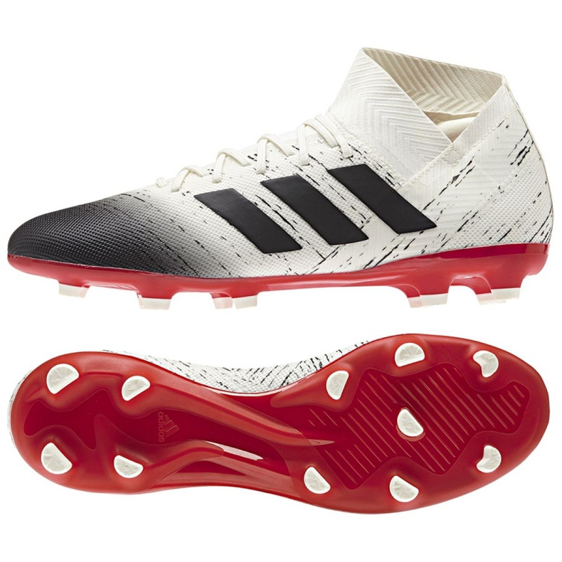 Chuteiras Adidas Nemeziz 18.3 Fg M BB9437 branco branco