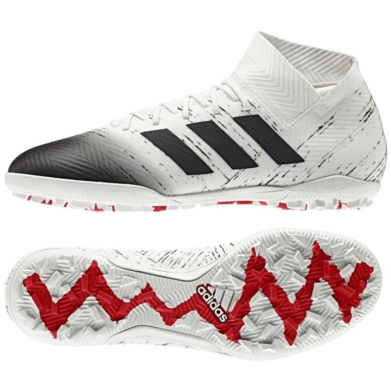 Chuteiras Adidas Nemeziz 18.3 Tf M D97986 branco branco