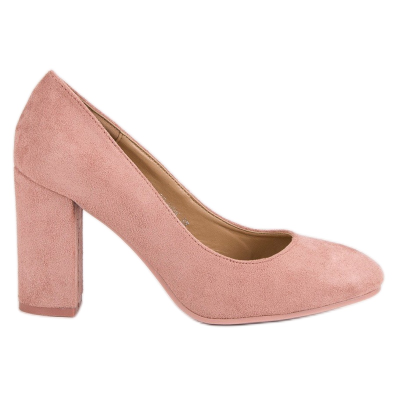 Seastar Bombas de camurça em um pilar rosa