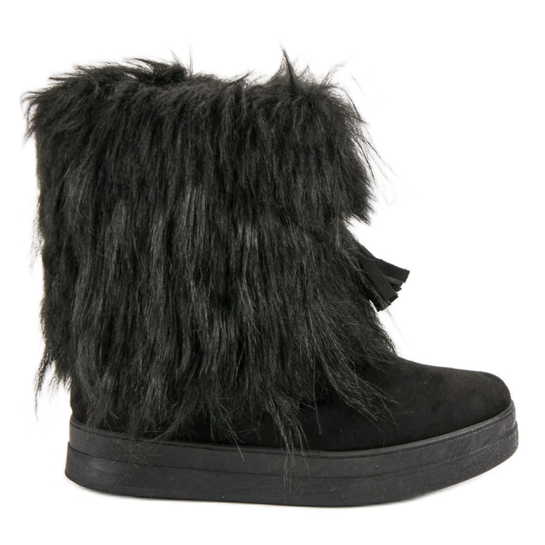 Seastar Botas de neve pretas preto