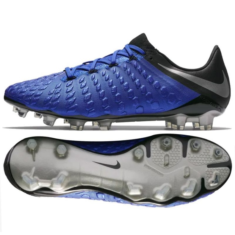 Chuteiras Nike Hypervenom Phantom 3 Elite FG M AJ3805-400 azul