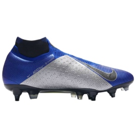 As botas de futebol Nike Phantom Vsn Elite Df Sg Pro Ac M AO3264-400 azul azul