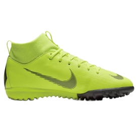 Chuteiras Nike Mercurial SuperflyX 6 Academy Gs Tf Jr AH7344-701 amarelo amarelo