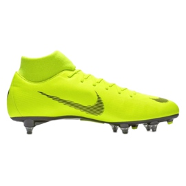 Chuteiras Nike Mercurial Superfly 6 Academy Sg Pro M AH7364-701 multicolorido amarelo