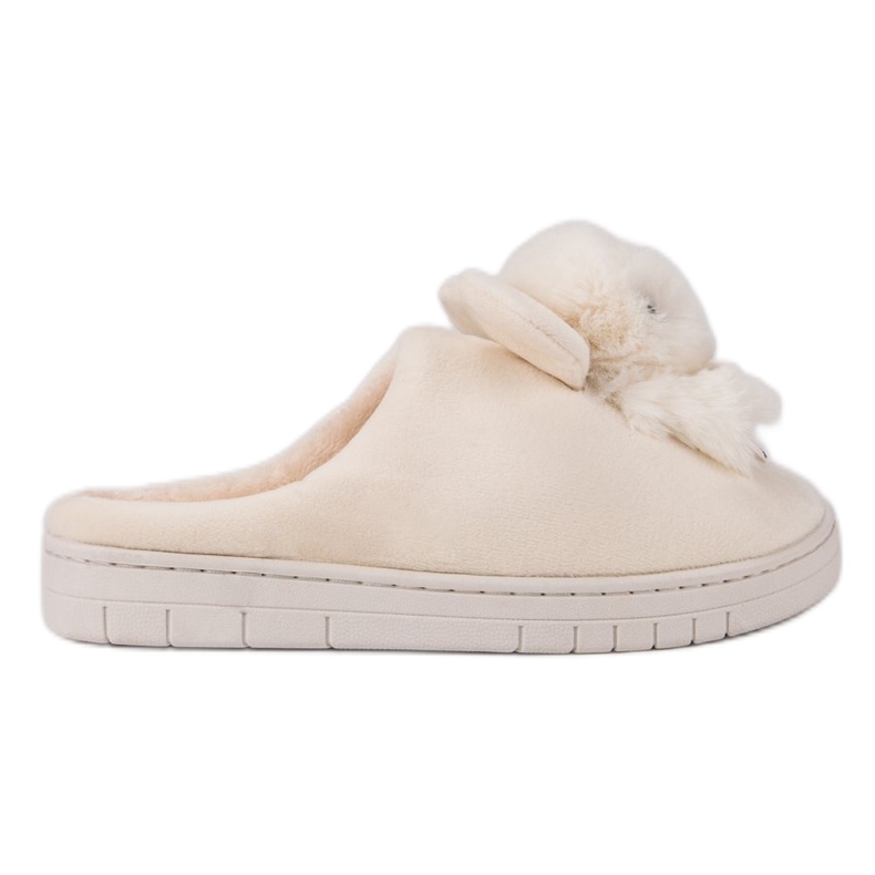 Chinelos confortáveis castanho