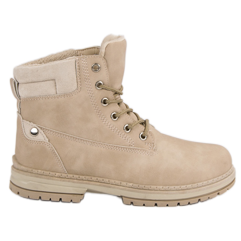 Juliet Botas quentes de caminhada castanho