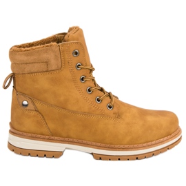 Juliet Botas quentes de caminhada marrom