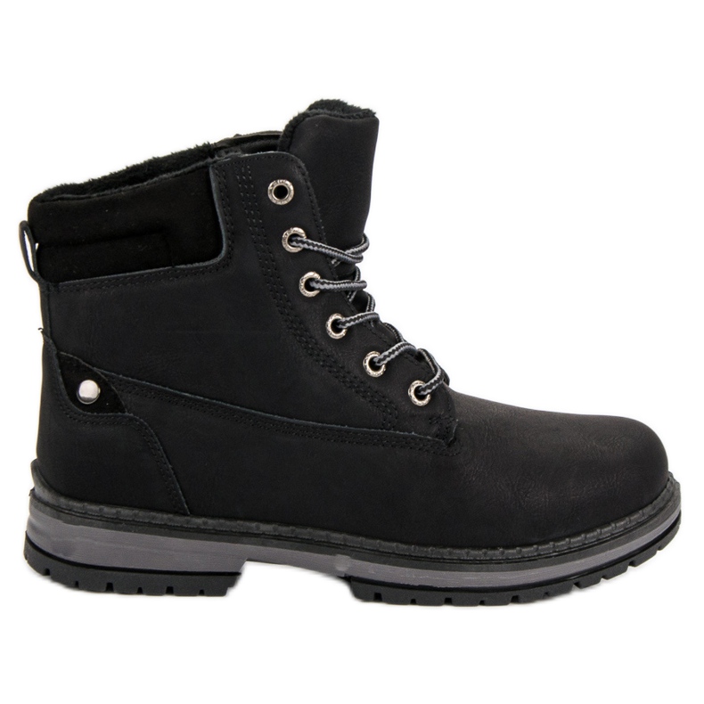 Juliet Botas quentes de caminhada preto