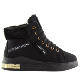 Tênis com isolamento preto W19-25 Preto