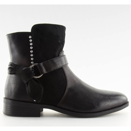 Botas femininas preto 1046-PA Preto