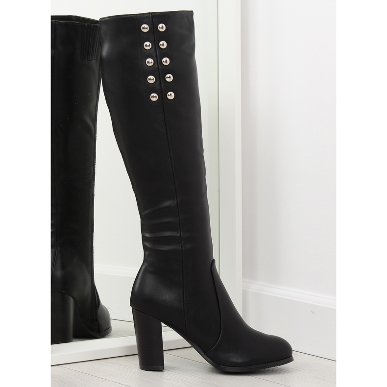 Salto alto preto 7330-PA Preto