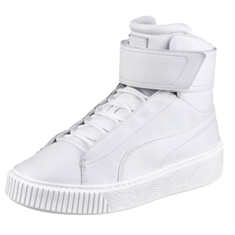 Sapatos Puma Plataforma Mid Wn s W 364242 02 branco