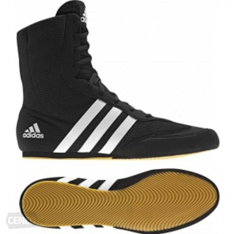 Sapatos de boxe adidas Box Hog Ii marrom preto