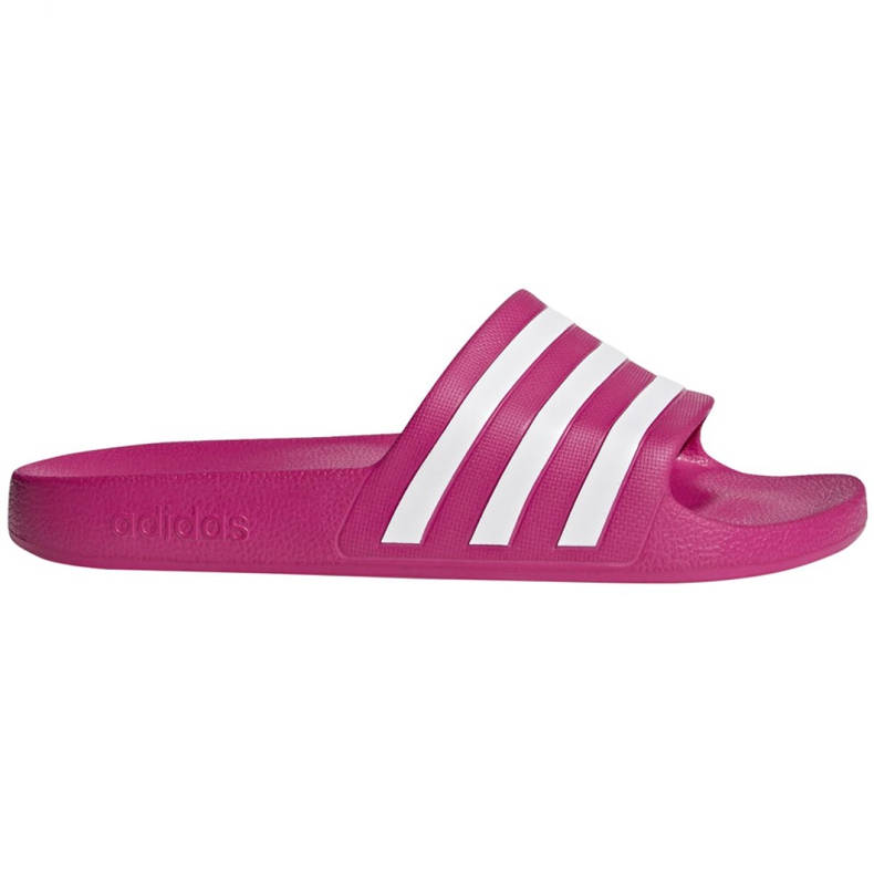 Chinelos Adidas Adilette Aqua F35536 vermelho multicolorido