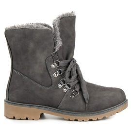 Super Me Botas quentes cinza