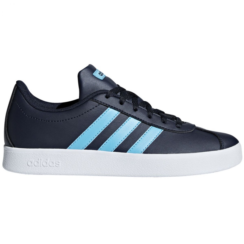 Sapatos adidas Vl Court 2.0 K Jr B75695 azul azul marinho