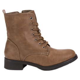 SDS Botas quentes marrons castanho