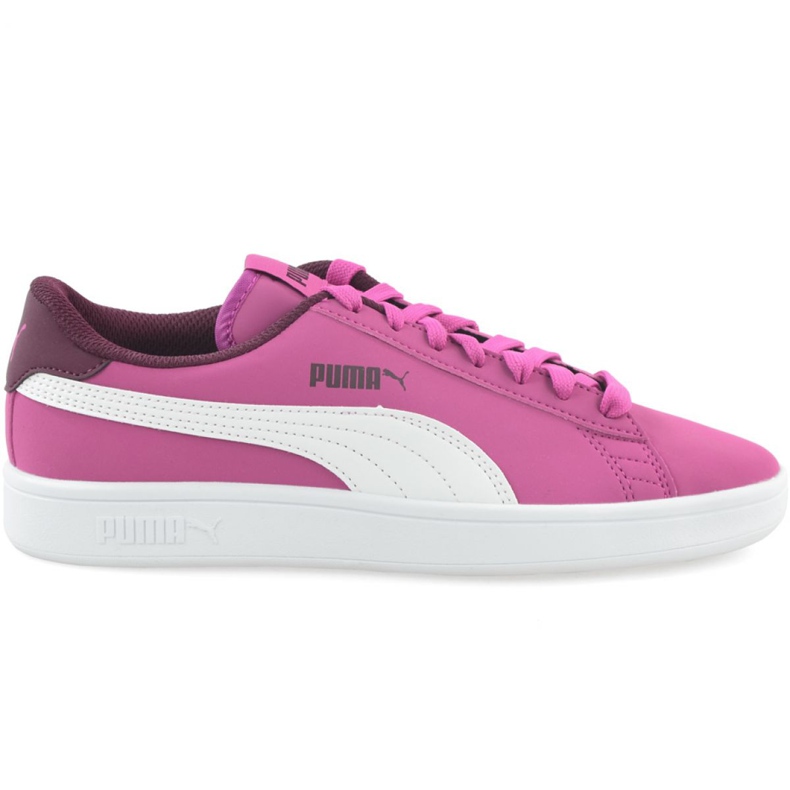 Puma Smash v2 Buck Jr 365182 06 branco rosa Puma Smash v2 Buck Jr 365182 06 branco rosa