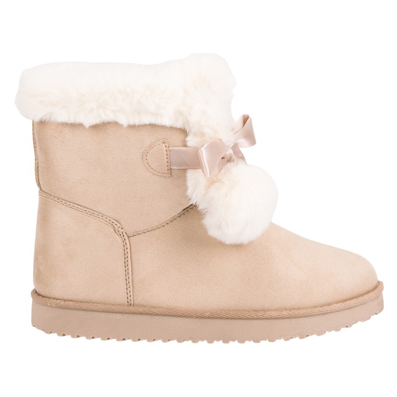 Mukluki bege elegante