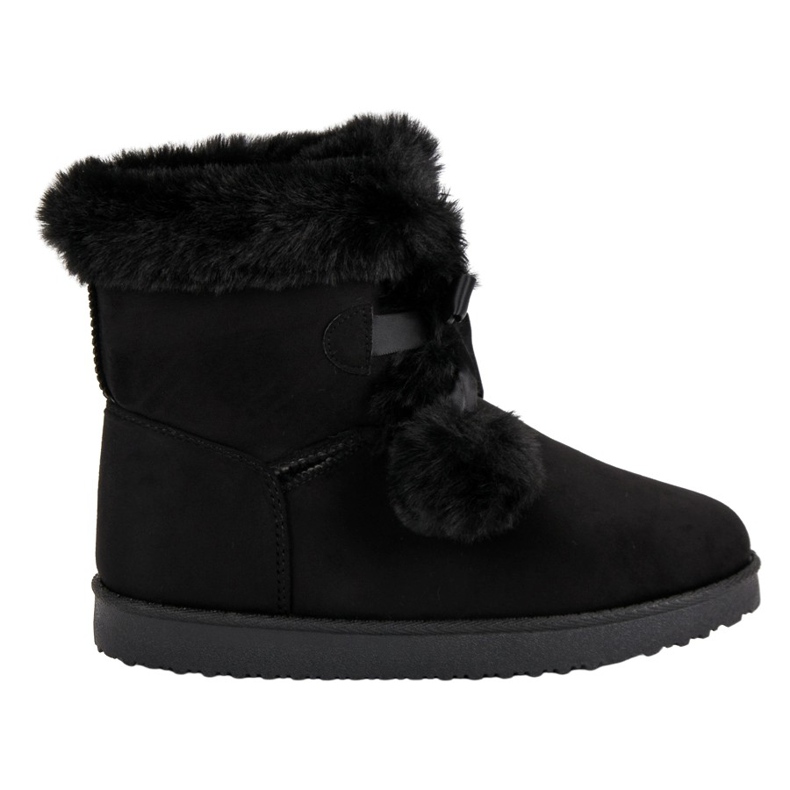 Fashionable Black Mukluki preto