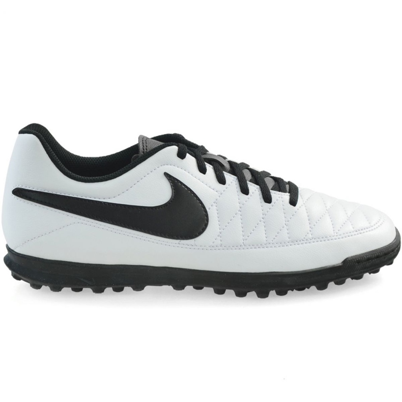 Chuteiras Nike Majestry Tf Jr AQ7896-107 branco branco