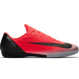 Sapatos de interior Nike Mercurial Vapor X 12 Academy CR7 Ic M AJ3731-600 vermelho vermelho