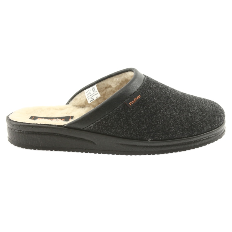 Sapatos masculinos Befado pu 012M241 preto cinza