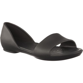 Crocs Corda preta de Dorsay preto