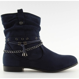 Botas azul marinho 3767 azul azul-marinho