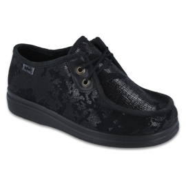 Sapatos femininos Befado pu 871D008 preto