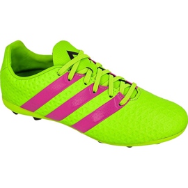 Chuteiras Adidas Ace 16.4 FxG Jr AF5034 verde verde Chuteiras Adidas Ace 16.4 FxG Jr AF5034 verde verde