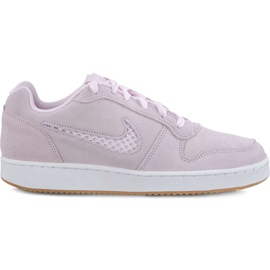 Nike Wmns Ebernon Low Prem 600 Espuma Rosa Espuma Rosa Preto roxo