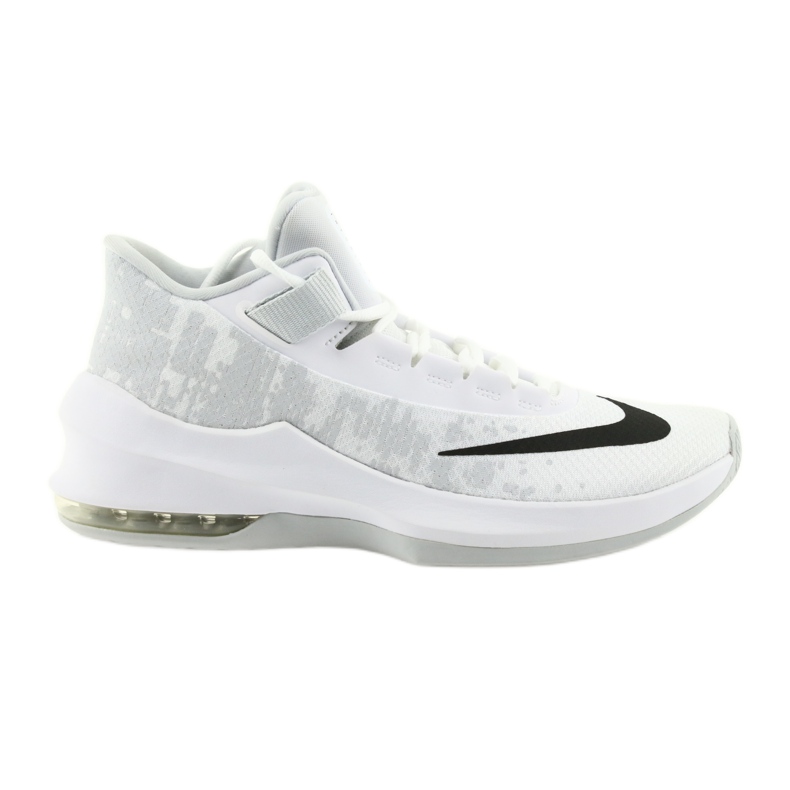 Tênis de basquete Nike Air Max Infuriate 2 branco branco
