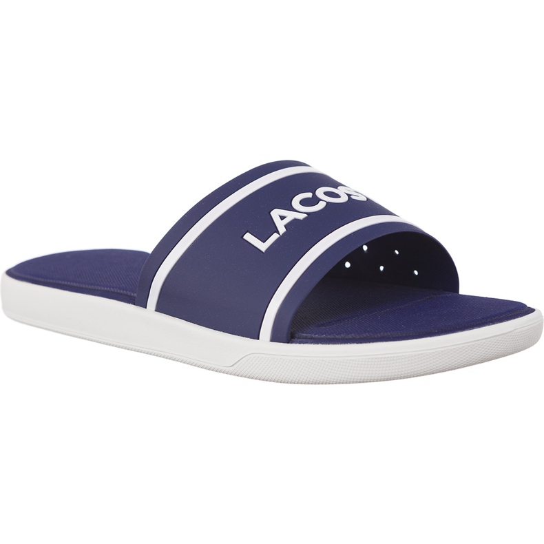 Lacoste L 30 Slide 118 1 Caw 2B9 Roxo azul marinho