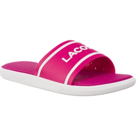Lacoste L 30 Slide 118 2 Caw FP6 Rosa roxo