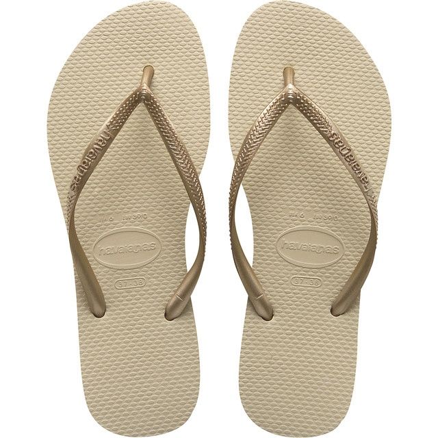 Havaianas Areia Fina Cinza Claro Dourada