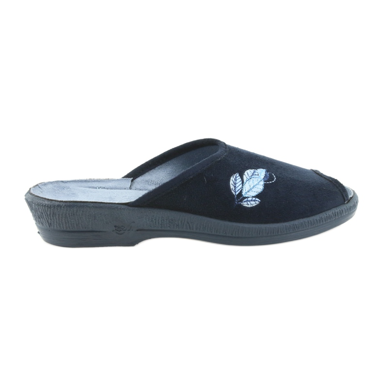 Sapatos femininos Befado pu 581D194 azul marinho