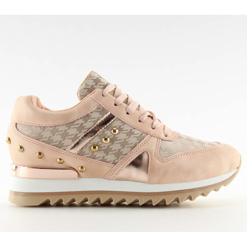 Calçados esportivos femininos rosa G-119 Champagne II-GAT