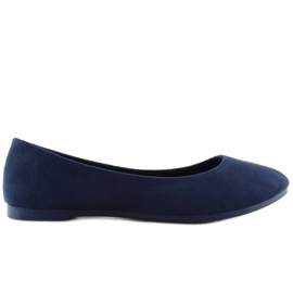 Bailarinas azul marinho feminino JX1018 Navy azul-marinho