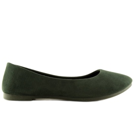 Bailarinas femininas verdes JX1018 Green