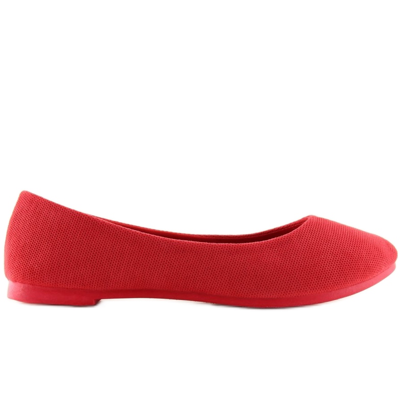 Bailarinas femininas vermelhas JX1018 Vermelho