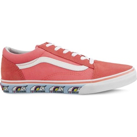 Vans Velha Skool VE0 Unicórnio Morango Rosa roxo