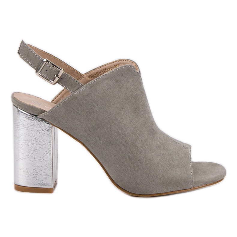 Sandálias construídas em um bar VINCEZA cinza