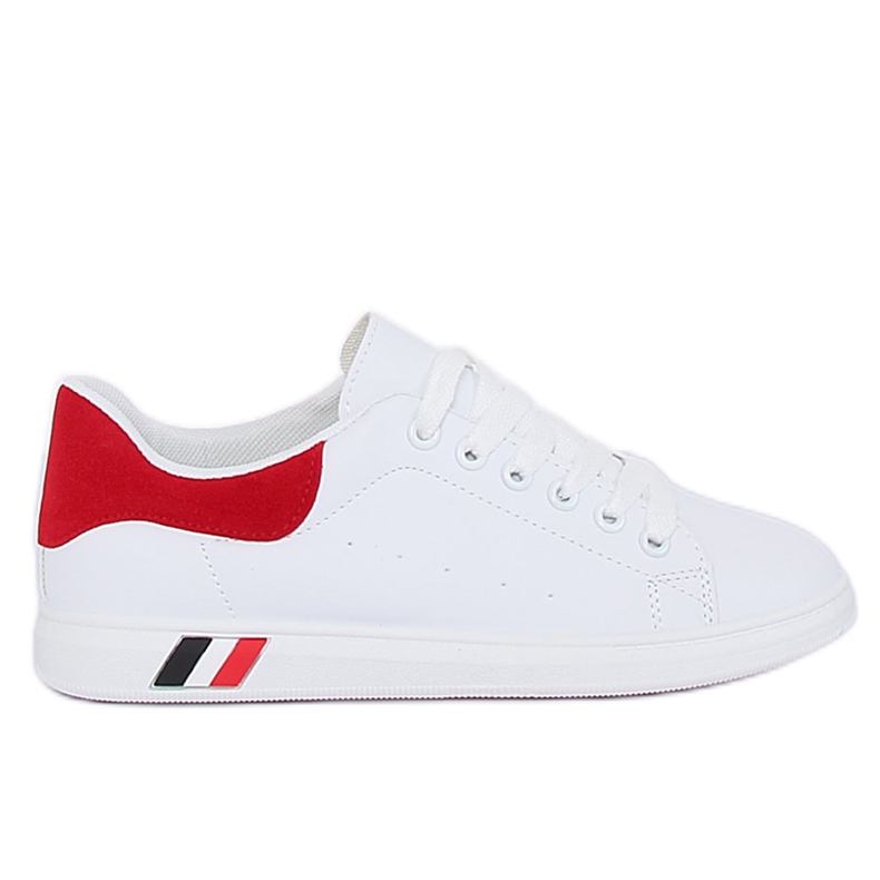 Tênis feminino branco e vermelho BL147P vermelho