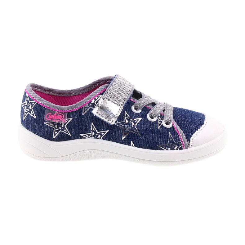 Sapatos infantis Befado, chinelos, tênis 251X113 cinza rosa azul marinho