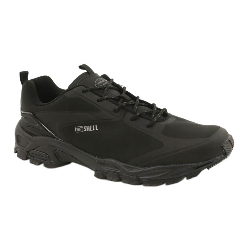 Sapatos esportivos softshell impermeáveis ​​ADI para homens American Club HL16 preto